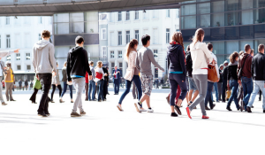 people walking